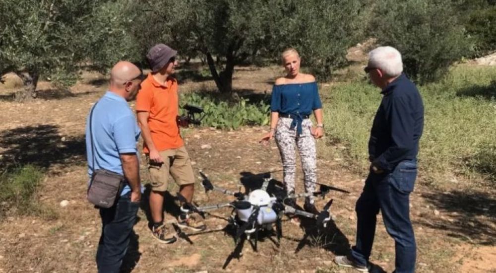Πειραματική εφαρμογή δολωματικών ψεκασμών με σύστημα drone – EΞΑΡΧΟΣ 2022